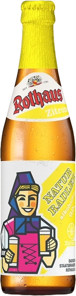 Rothaus NaturRadler Alkoholfrei - 24 x 33 cl