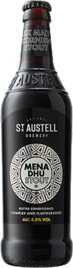 St. Austell Mena Dhu Stout 4.5% - 50 cl