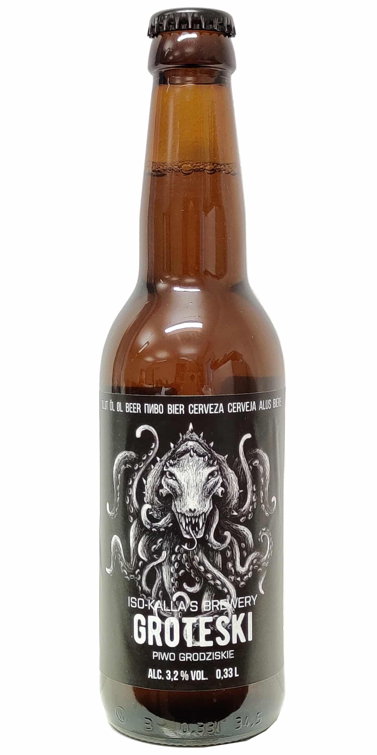 Iso-Kallan Groteski 3.2 % - 24 x 33 cl