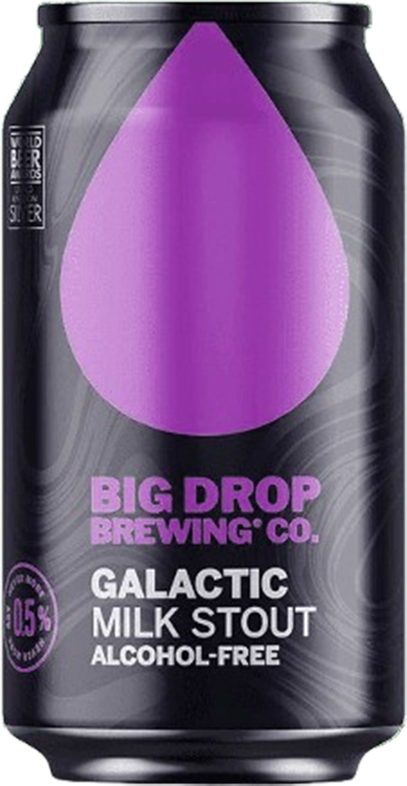 Big Drop Galactic Milk Stout Alkoholfrei - 12 x 33 cl Dose