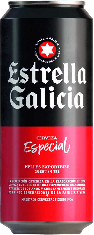 Estrella Galicia 5.5% - 24 x 50 cl Dose