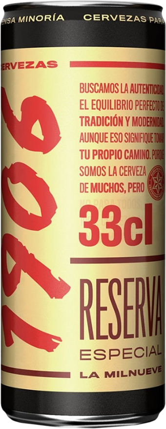 Estrella Galicia 1906 La Milnueve Reserva 6.5% - 33 cl Dose Estrella Galicia 1906 La Milnueve Reserva 6.5% - 33 cl Dose