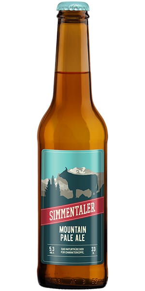 Simmentaler Mountain Pale Ale 5,3% - 24 x 33 cl Simmentaler Mountain Pale Ale 5,3% - 24 x 33 cl