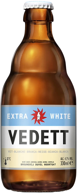 Duvel Vedett Extra White 4.7% - 24 x 33 cl MW Duvel Vedett Extra White 4.7% - 24 x 33 cl MW