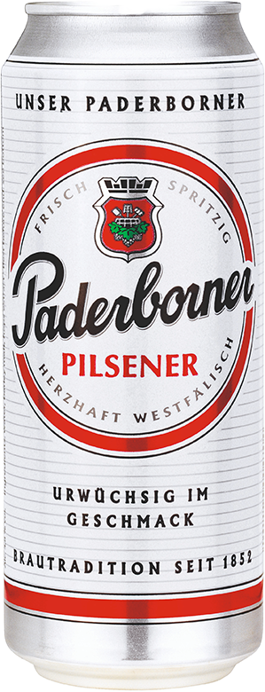 Paderborner Pilsener 4.8% - 24 x 50 cl canette Paderborner Pilsener 4.8% - 24 x 50 cl canette