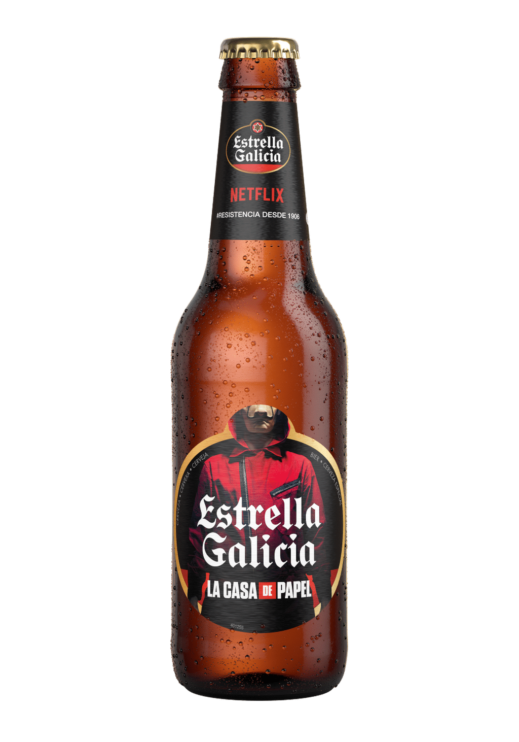 Estrella Bier Galicia La Casa de Papel 5,5% Vol. 24 x 25 cl Spanien