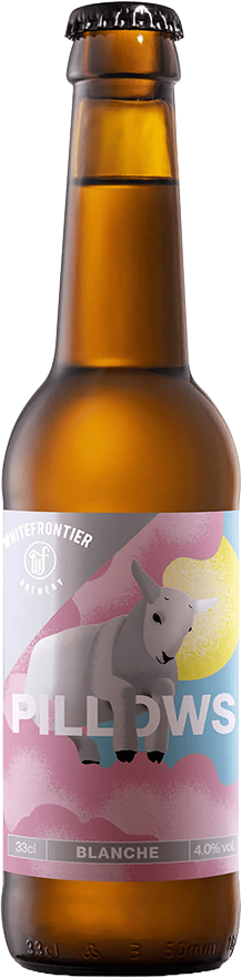 Whitefrontier Pillows Session Wheat 4,0% Vol. 12 x 33 cl Whitefrontier Pillows Session Wheat 4,0% Vol. 12 x 33 cl