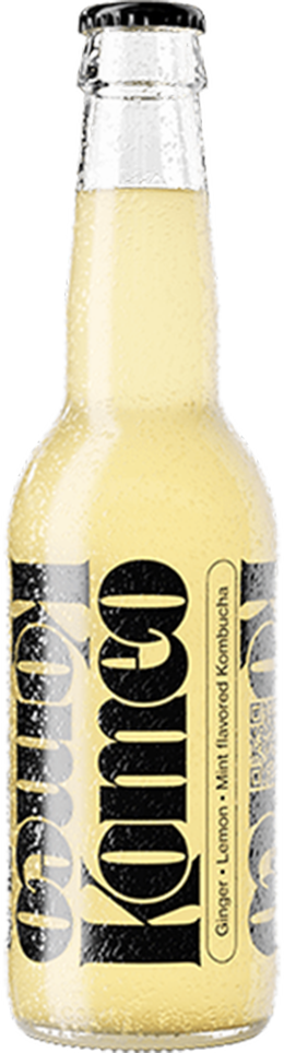 Komeo Kombucha Ginger-Lemon-Mint - 33 cl