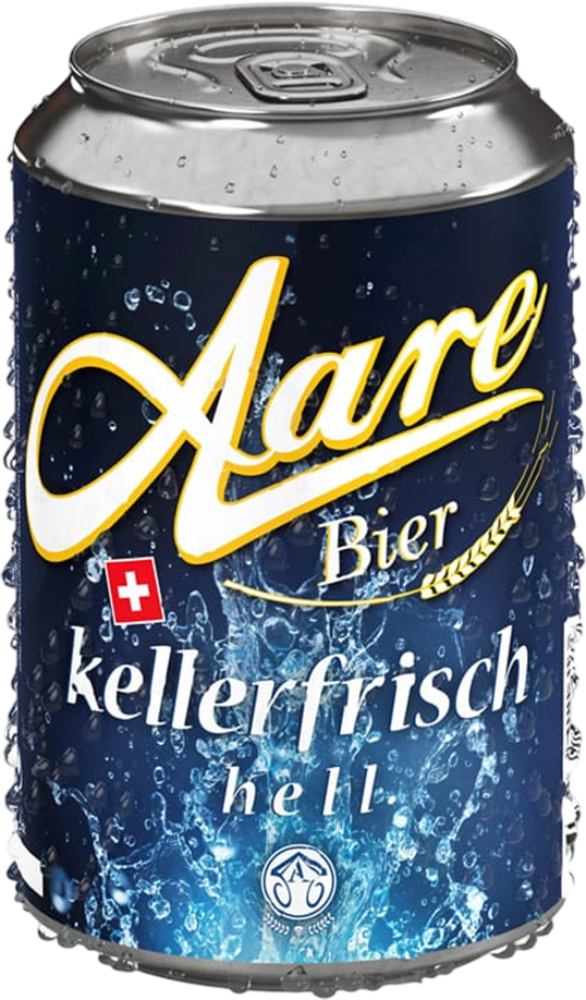 Aare Kellerfrisch 5,0% - 24 x 33 cl boîte Aare Kellerfrisch 5,0% - 24 x 33 cl boîte