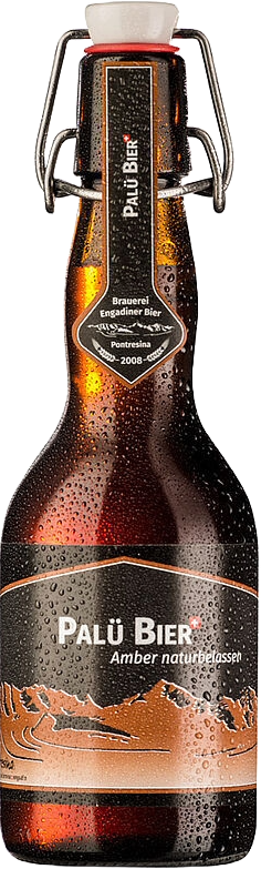 Engadiner Palü Amber 5% - 20 x 33 cl Bügel