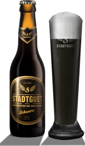 Stadtguet Schwarzbier 10 x 33 cl EW Flasche