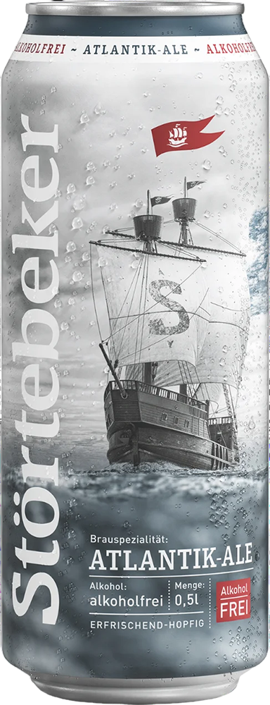 Störtebeker Atlantik-Ale alkoholfrei - 50 cl Dose