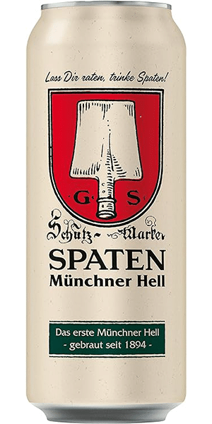 Spaten Münchner Hell 5.2% - 24 x 50 cl boîte Spaten Münchner Hell 5.2% - 24 x 50 cl boîte