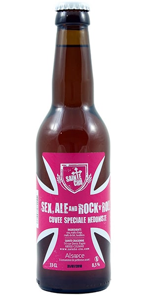 Sainte Cru Sex Ale & Rock'n'Roll 8,5% - 24 x 33 cl Sainte Cru Sex Ale & Rock'n'Roll 8,5% - 24 x 33 cl