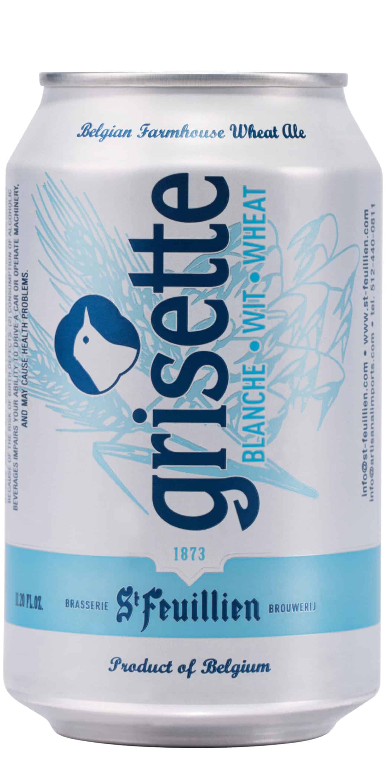 St-Feuillien Grisette Blanche 5.2% Vol. 24 x 33 cl Dose Belgien