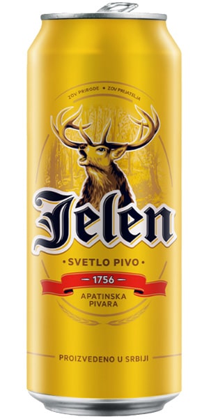 Jelen Pivo 4,6% - 24 x boîte de 50 cl Jelen Pivo 4,6% - 24 x boîte de 50 cl