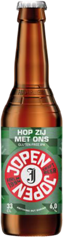 Jopen Hop Zij Met Ons Glutenfrei 6% - 33 cl