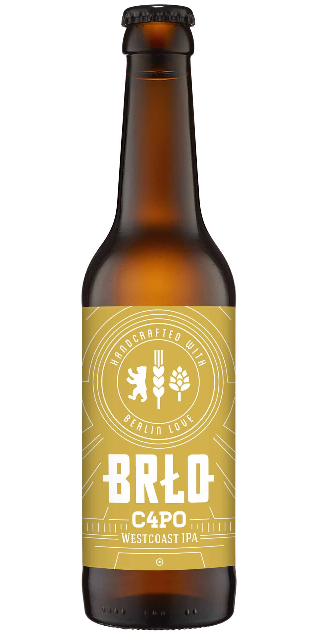 BRLO C4PO West Coast IPA 7% Vol. 24 x 33 cl