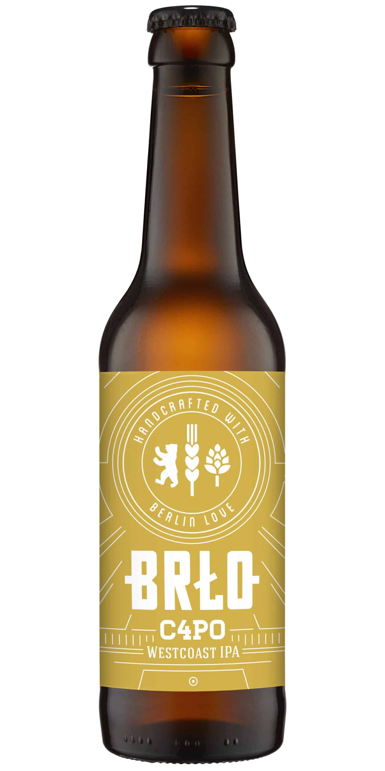 BRLO C4PO West Coast IPA 7% Vol. 24 x 33 cl BRLO C4PO West Coast IPA 7% Vol. 24 x 33 cl