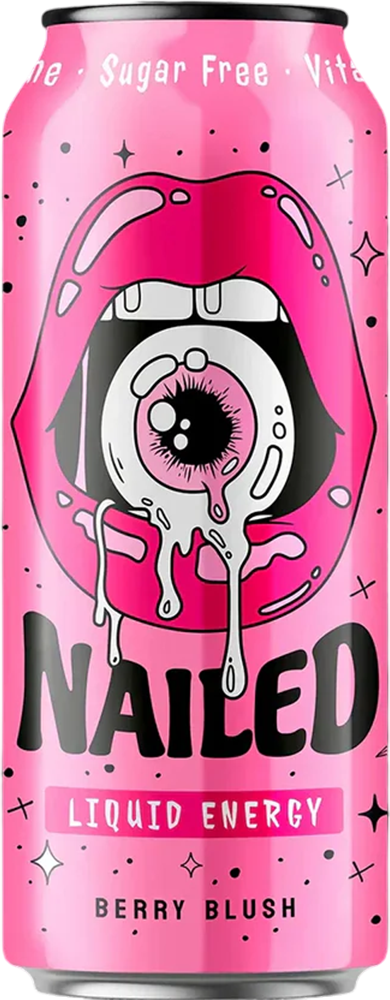 Nailed Liquid Energy Berry Blush zuckerfrei - 50 cl Dose