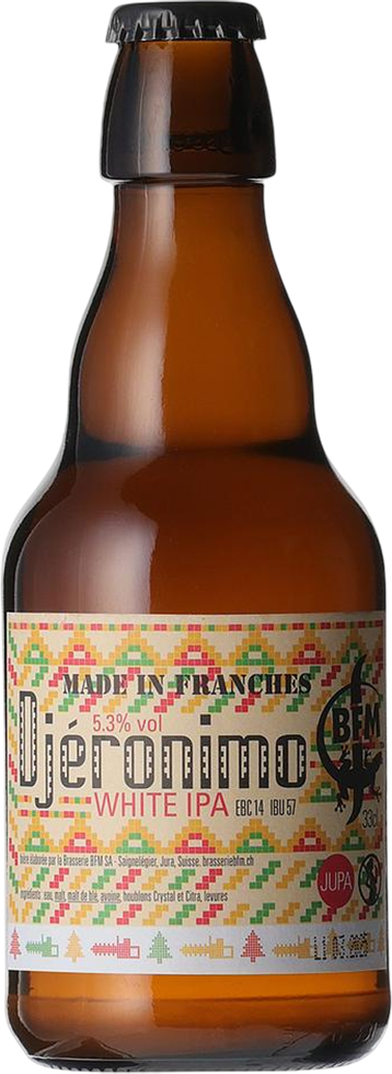 BFM Djéronimo White IPA 5,3% - 20 x 33 cl BFM Djéronimo White IPA 5,3% - 20 x 33 cl