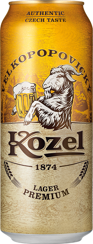 Kozel Premium Lager 4% - 24 x 50 cl Dose