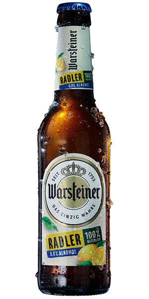 Warsteiner Radler Alkoholfrei - 24 x 33 cl