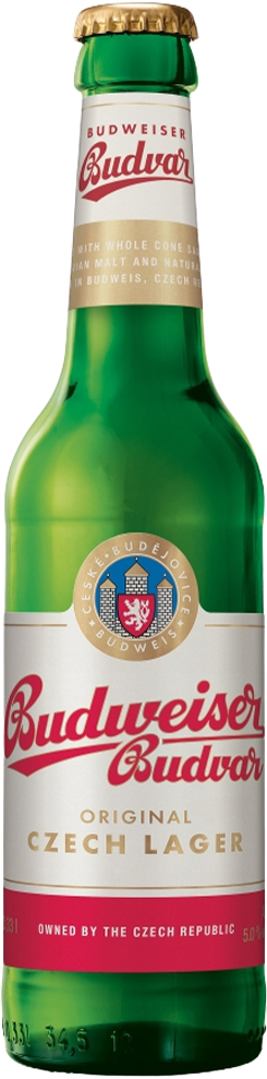 Budweiser Budvar 5% - 24 x 33 cl Budweiser Budvar 5% - 24 x 33 cl