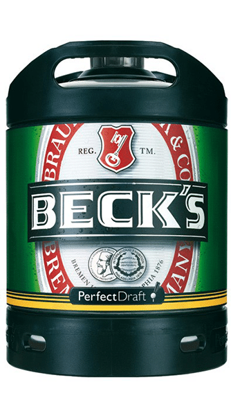 Becks Perfect Draft 5% - 6 Liter Fass