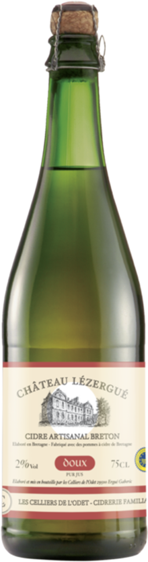 Château Lézergué Cidre Doux 2% - 75 cl