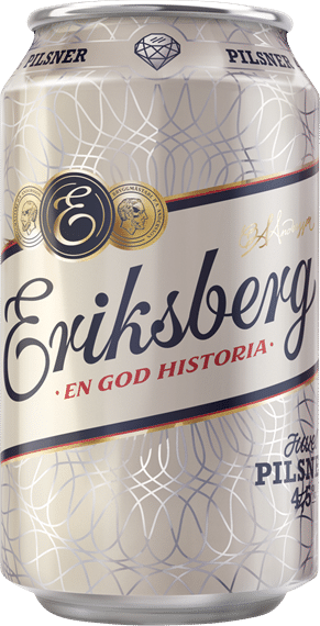 Eriksberg Juvelpilsner 4,5 % Vol. 24 x 33 cl Dose Schweden