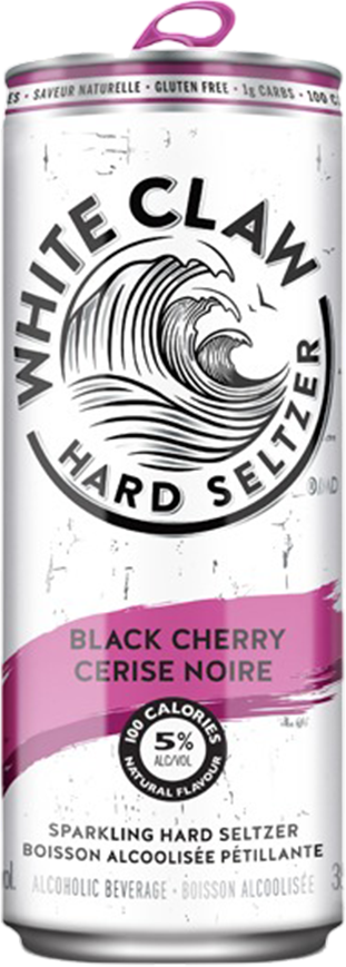 White Claw Hard Seltzer Black Cherry 5% - 35.5 cl Dose