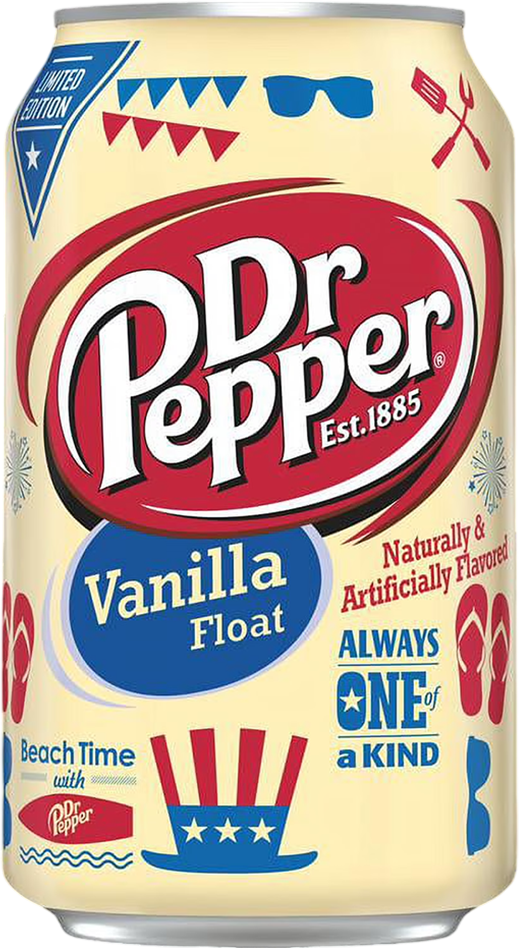 Dr. Pepper Vanille USA - 35.5 cl Dose