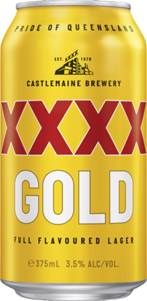 XXXX Gold 3.5% - 37.5 cl Dose