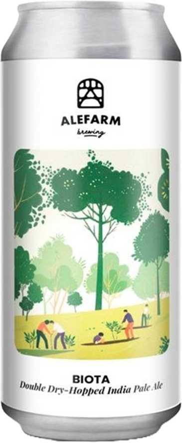 Alefarm Biota DDH IPA 6.4% - 24 x 44 cl Dose