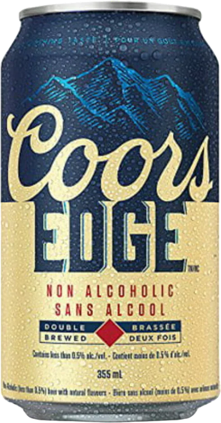 Coors Edge alkoholfrei - 35.5 cl Dose