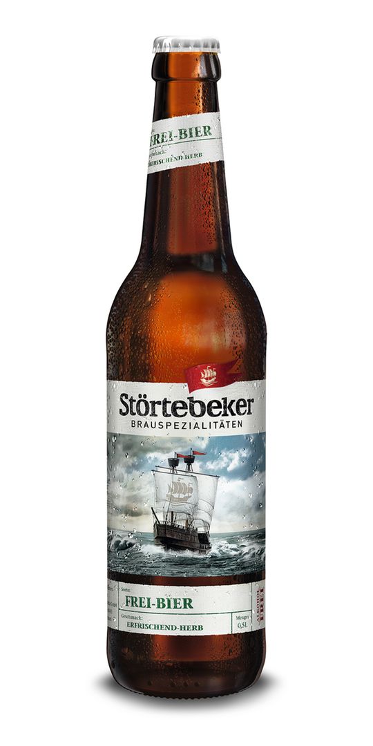 Störtebeker Frei Bier 0,5% alkoholfrei - 50 cl