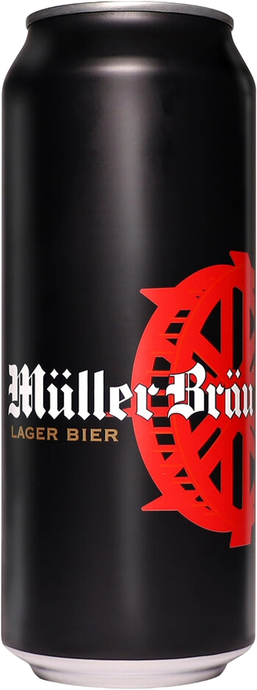 Müllerbräu Lager 4.8% - 24 x 50 cl Dose Müllerbräu Lager 4.8% - 24 x 50 cl Dose