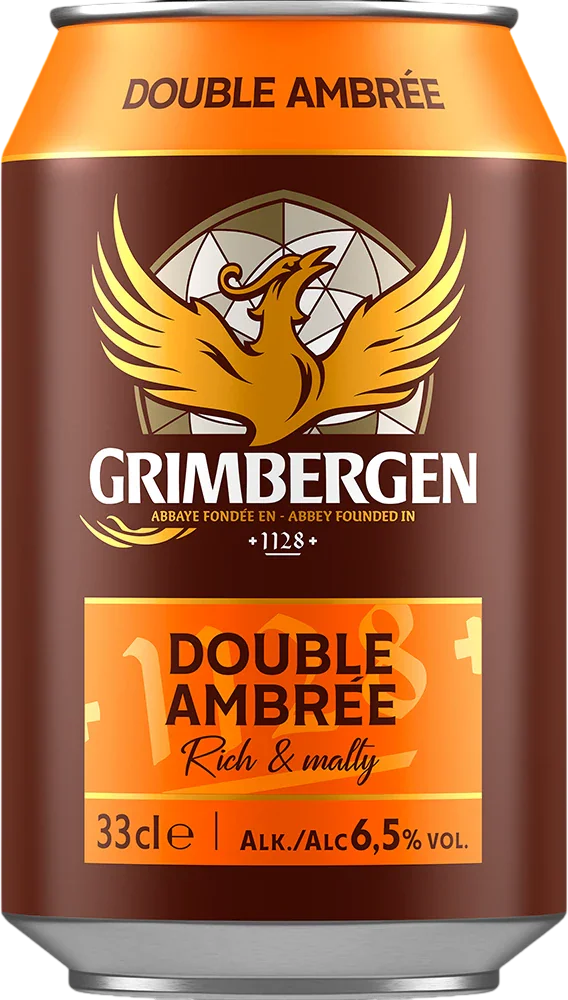 Grimbergen Double Ambrée 6.5% - 33 cl Dose