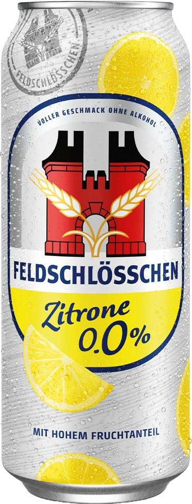 Feldschlösschen Zitrone Alkoholfrei - 6 x 50 cl Dose