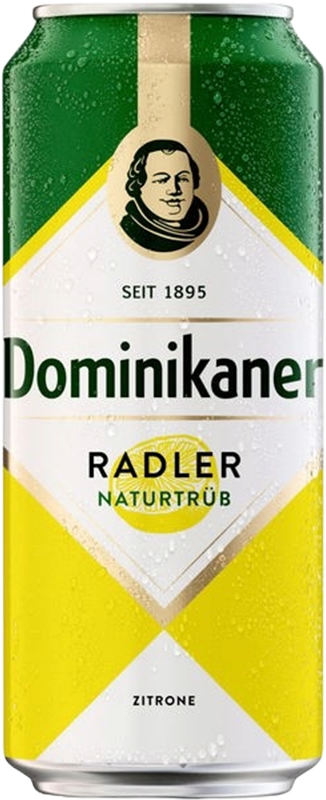 Dominikaner Radler Naturtrüb 2.5% - 24 x 50 cl canette Dominikaner Radler Naturtrüb 2.5% - 24 x 50 cl canette