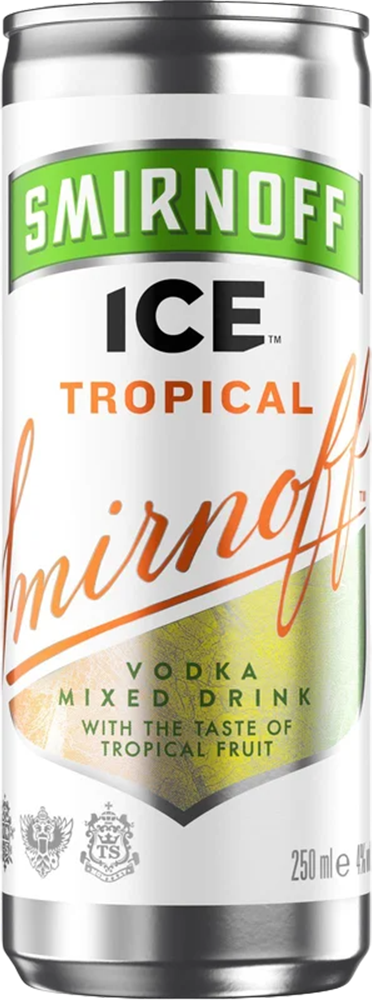 Smirnoff Ice Tropical 4% - lattina da 25 cl