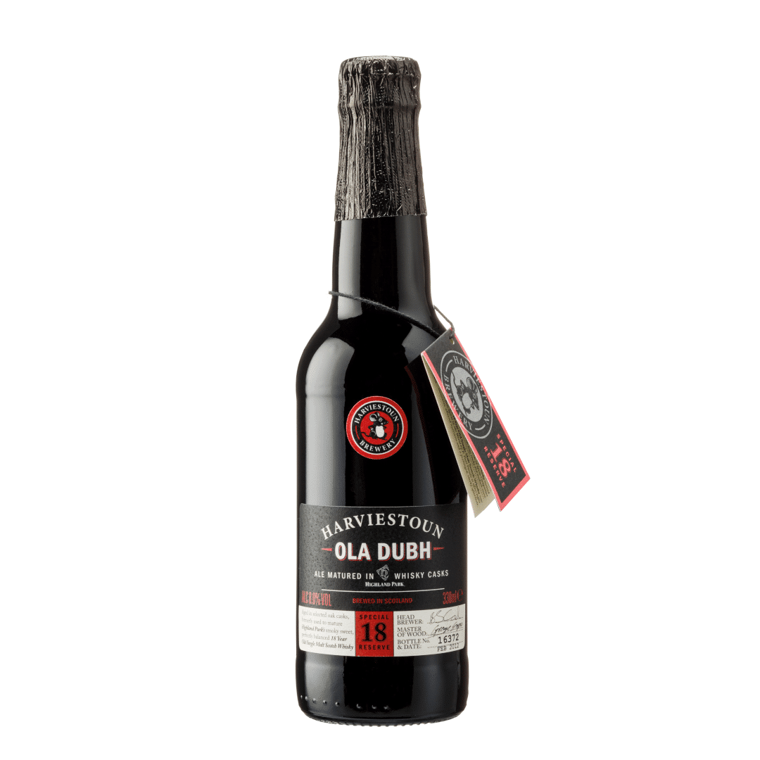 Harviestoun Brewery Ola Dubh 18 8,0% - 12 x 33 cl 