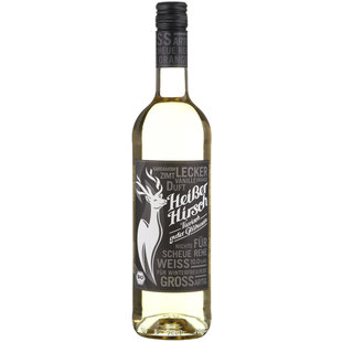 Glühwein Heisser Hirsch Weiss 10% - 75 cl