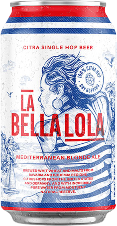 Barcelona La Bella Lola Blonde Ale 4% - 33 cl Dose