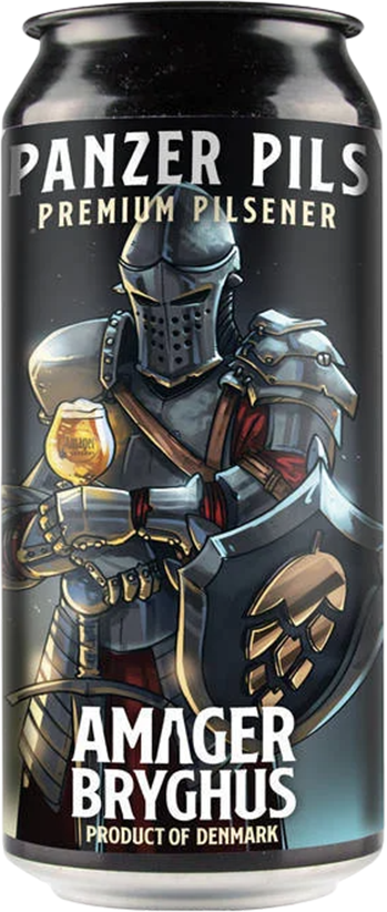 Amager Bryghus Panzer Pils 4.6% - 44 cl Can