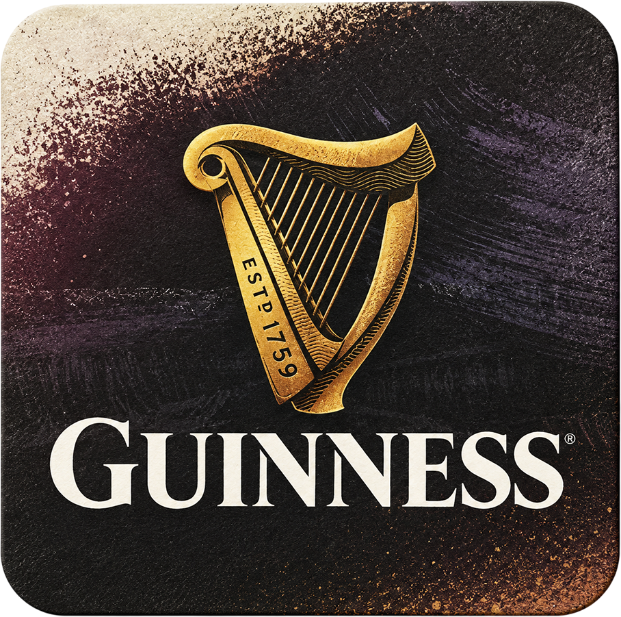 Guinness Bierdeckel - 100 Stück