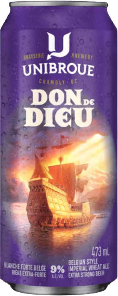 Unibroue Don De Dieu 9% - 24 x 47.3 cl Dose Unibroue Don De Dieu 9% - 24 x 47.3 cl Dose