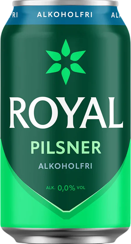 Royal Pilsner 0.0% alkoholfrei - 33 cl Dose