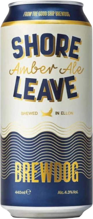 Brewdog Shore Leave 4.3% - 44 cl Dose Brewdog Shore Leave 4.3% - 44 cl Dose